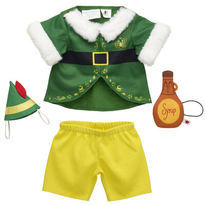 Buddy the Elf™ Costume and Syrup Wristie Bundle